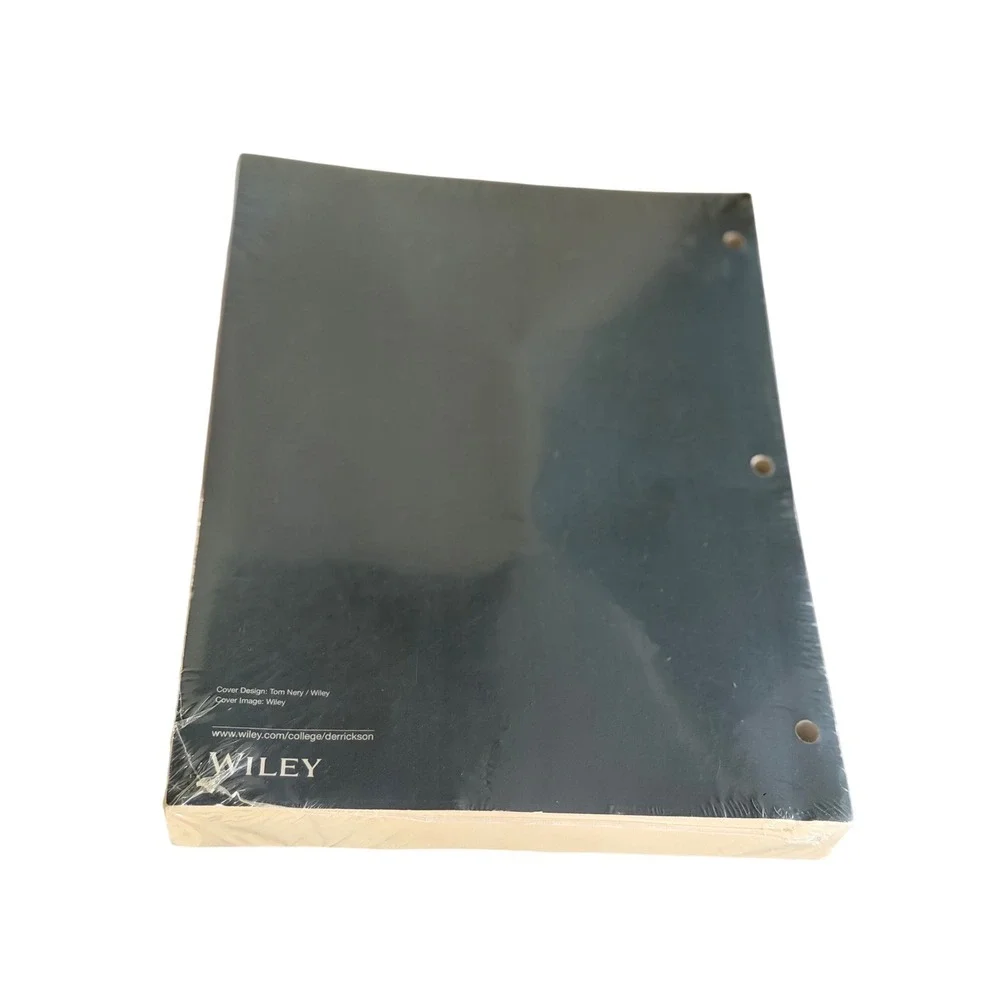 Wiley Human Physiology Textbook Bryan Derrickson 2nd Ed Loose-Leaf Sealed